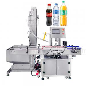 China Automatic Cap Feeder Applicator Trigger Spray Bottle Pump Spindle Lidding Capping Machine factory