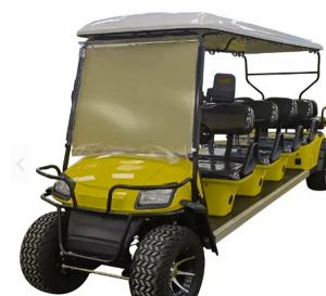 China Large Golf Club Buggy Electric Powered Golf Carts 10 Passenger 30mph High Stability factory