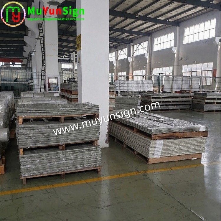 Printable Polypropylene Corrugated Sheet Structural Strength Light Weight Plastic Sheet For Packing