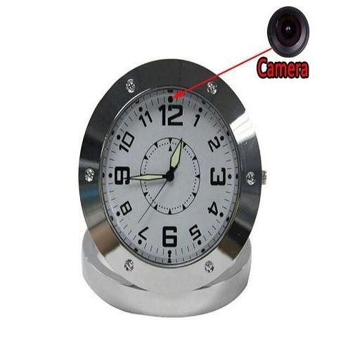 China Motion Detection Clock Camera Digital Video Recorder Table Home security clock radio hidden camera factory