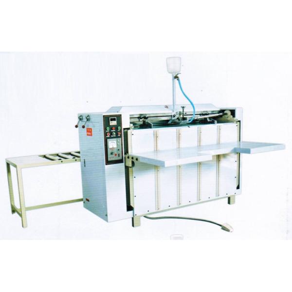 Corrugated Carton Folder Gluer, Carton Box Folding + Gluing + counting + side
