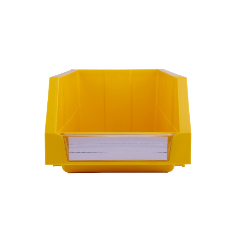Solid Box Style Plastic Shelf Bin for Bolts Tools Customized Color Stackable Warehouse