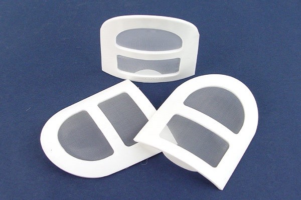 Over Molding Plastic Filter Material Patch Applied For Electric Kettle Filtration