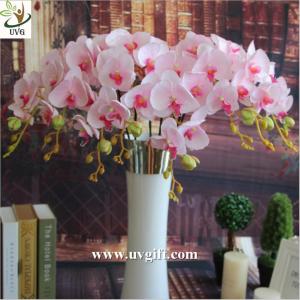 China UVG China supplier make artificial flower arrangements in silk orchid flowers for sale factory