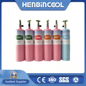 China 99.99% HFC Refrigerant Gas R134A CH2fcf3 For Ultra Low Temperature Refrigeration factory