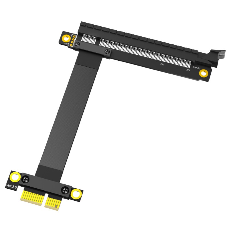 25cm Length PCI-E Riser Cable with PCI-E 3.0 and Flexible Cable for GPU Extension