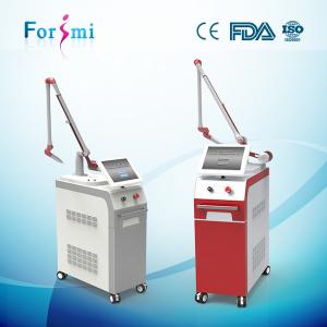 China 2016 newest portable 1064/532nm nd yag laser machine for tattoo removal&hair removal factory