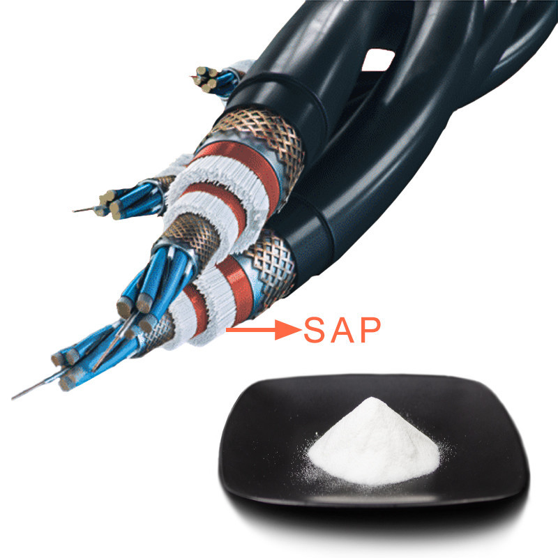 Structural Stability Cable Water Blocking Powder 9003-04-7 Water Blocking Gel