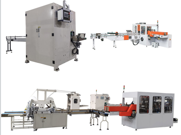 Full Embossing Multi Width Facial Tissue Paper Making Machine Roll Slitter