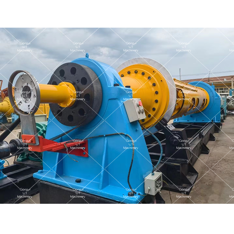 Twisting 1 3 Second Hand BOW Cable Stranding Machines for ABC Overhead Cable Making