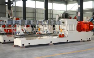 China Double Stage Pvc Plastic Pelletizing Machine , 380v 90kw Granules Making Machine on sale