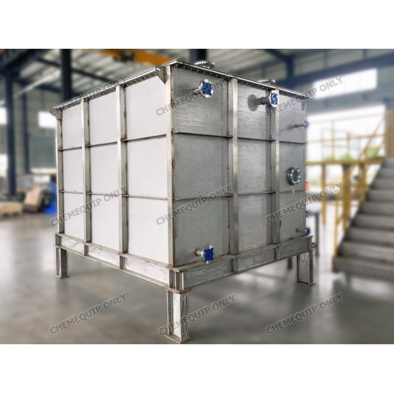 Salt Pillow-Plate Static Crystallizer Systems