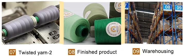 150D/3 Polyamide High Tenacity Nylon Yarn For Embroidering