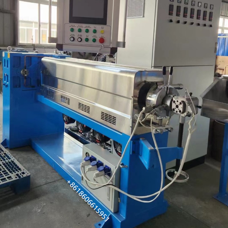 90+45 Building Cable Extrusion Machine High Speed