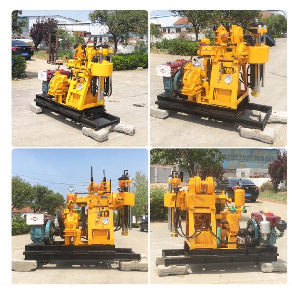 Four Wheel Basement Exploration Core Drill Rigs Drilling Rig For Geological