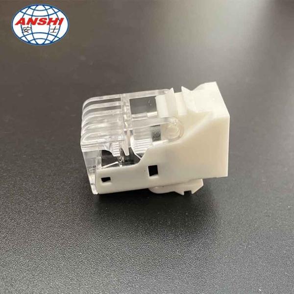 Gold Plating ABS Toolless Keystone Cat5e RJ45 Punch Down Jack