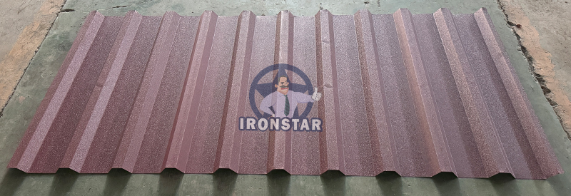“Double Layer Roll Forming Machine for 5 Rib & 6 Rib Trapezoidal Sheet Galvanized Roof Tile Making Machine Hungary”