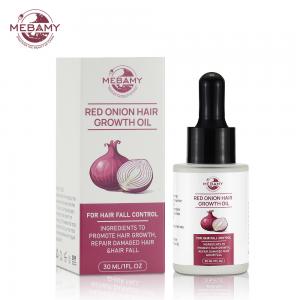 China Wholesale Red Onion Hair Growth Oil Argan Oil Herbal Anti Hair Growth Serum Fight Against Hair loss factory