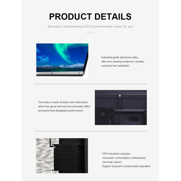 Smart Conference 75 Inch Touch Screen Interactive Whiteboard