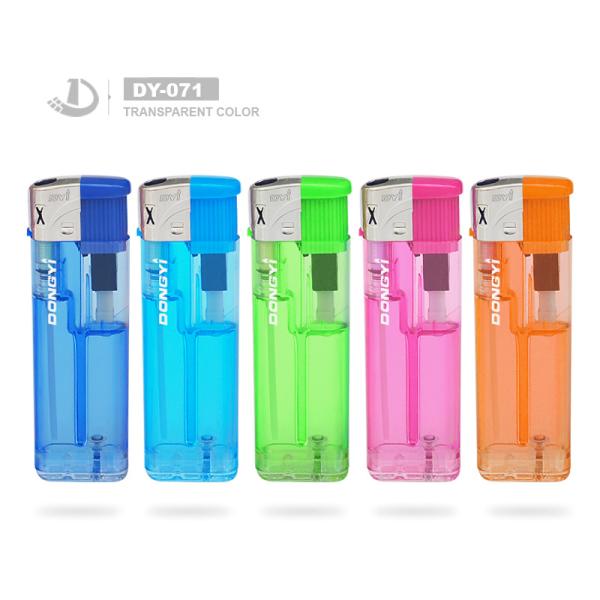 Customized Request Dongyi Plastic Smoking Electronic Lighter with Normal Label-Love