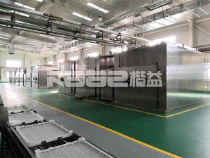 China Hot Air Conveyor Dryer Machine Konjac Jam Cassava Continuous Tunnel Dryer factory