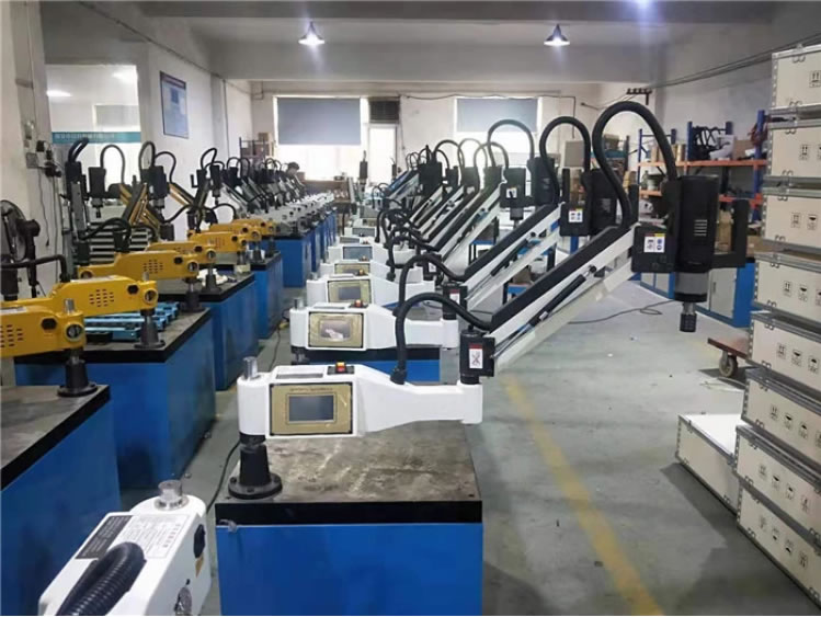 Bench Drilling Machine Servo Motor M3-M16 Touch Screen Electric Tapping Machine