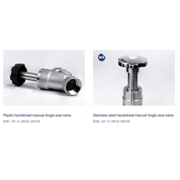 Donjoy Plastic Manual angle seat valves with BSP Thread end