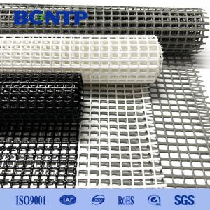 China Vinyl Coated Polyester Mesh Tarp  big hole mesh fabric anti-uv factory