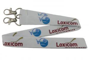 China Double Side Printing Loxicom Silk Screen Printing Promotional Lanyards For Sport Meeting factory
