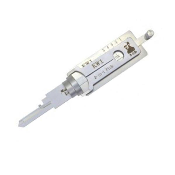 Lishi Lockpicking Tool KW1 5pin 2in1 Lock Pick And Decoder Tool