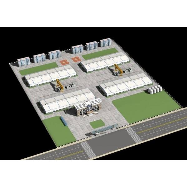 Modern Large Span Steel Structure Workshop Buildings Lightweight Customizable