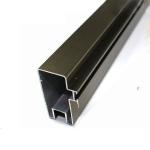 High Precise Reliable Aluminum Curtain Wall Profile In Different Surface