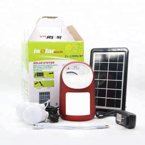 China mini solar system commercial solar lighting energy FM radio, MP3 speaker distributor digital products factory