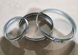 China 10 Inch Zinc Plated Wide Pipe Clamp Widelocks Galv Carbon Steel on sale
