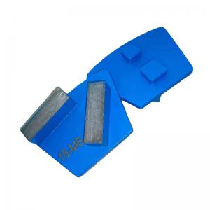 China Durable Blue Concrete Grinding Block , Polished Concrete Abrasive Diamond Tool factory