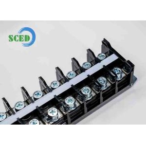 600V 101A Black PCB High Current Terminal Block For Server Site 26.00mm M8 Screw