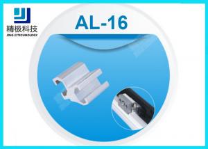 China Drawer Connector Pipe Fixator Aluminum Tubing Joints For Workbench AL-16 factory