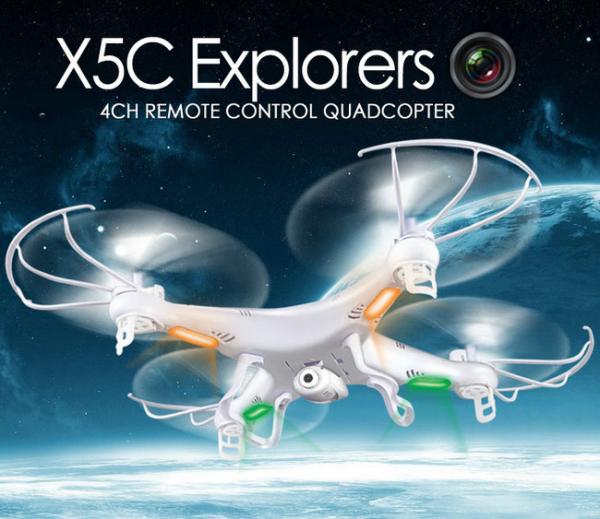 China X5C 2.4GHz 4CH 6-Axis GYRO RC Quadcopter Drone Toy 2MP Fly Camera Recorder 360° Eversion factory