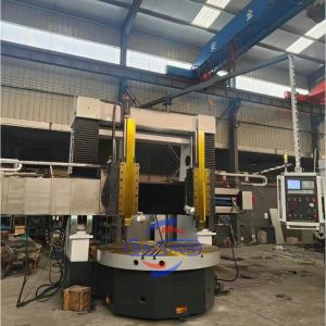 China High Precision Double Column Carousel Vertical CNC Lathe Turning Machine factory