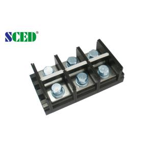 China 600V 500A High Current Terminal Blocks / Right Angle Wire Terminals factory