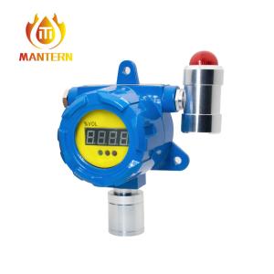 China 3 LED Lights Stationary Fixed Gas Detector Gas Transmitter 1 Year Warranty factory