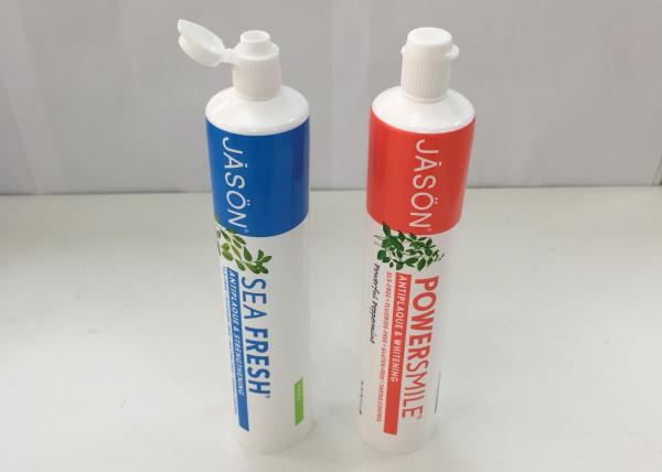 China Plastic Barrier 350 Thickness Plastic Laminated Tube Packaging With Flip Cap factory