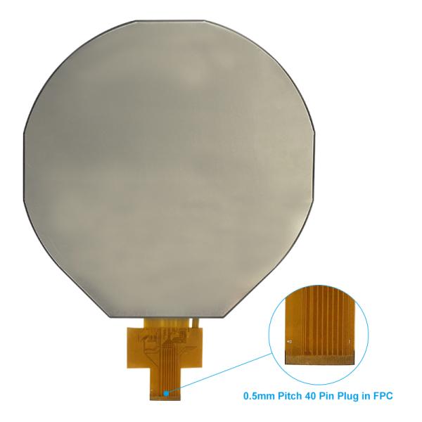 7 Inch Round Tft Lcd Display 1080X1080 SPI+LVDS Interface Driving IC FL5893