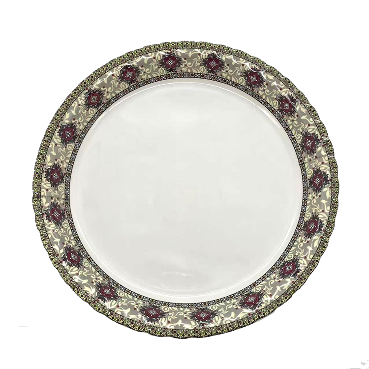 Durable Unique Melamine Plates Unbreakable Scratch Resistant