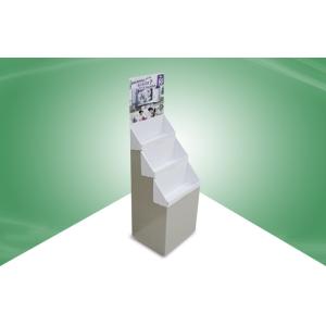 Buy cheap Floor Standing Pop Cardboard Display , Printing Corrugated Display Stand from wholesalers