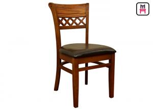 China American Style All Wood Dining Room Chairs ,  Traditional Wooden Dining Chairs  on sale