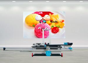 China 9600 Dpi Inkjet Wall Printing Machine Uv Parking Space Floor Painting For Floor Graffi factory