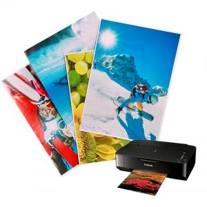 China 50 Sheets A4 High Gloss Photo Paper 180g 21cmX29.7cm For Printing factory