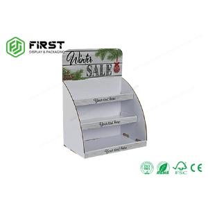 Customized Retail Advertising Promotion POP Paper Cardboard Counter Top Display