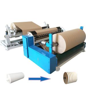 China Jumbo Paper Slitting Rewinding Machine 60-600gsm Rotary Paper Cutting Machine factory
